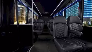 Shuttle Bus / Limo Coach Interior